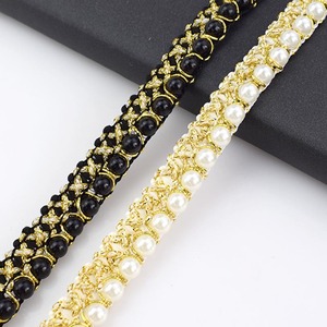 Deepeel C6-2 1.5cm perlé perle dentelle bricolage accessoires de couture paillettes dentelle tissu sangle fronde <span class=keywords><strong>ceinture</strong></span> - Product Image 6