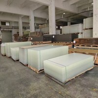 Feuille acrylique transparente PMMA de qualité supérieure, sur mesure, 4*8 4*6 pieds
