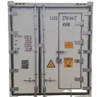40hc 20ft Koelcontainer Zuivelvlees Transport Zijdeur Man Deur Gekoelde Container Intelligente Ontdooiing Vochtigheidscontrole