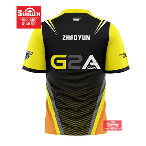 Hot Selling <strong>Customized</strong> T-shirts for Esports Team Men's <strong>Gaming</strong> <strong>Jersey</strong> Quick Drying E-sports Clothing - Product Image 4