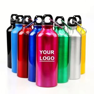 Botella de Agua Deportiva de Aluminio Personalizada con Logotipo, Colorida, para Exteriores, Promocional, de 400 ml, 500 ml, 600 ml, 750 ml, 1000 ml - Product Image 1