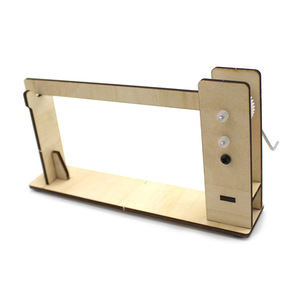 Kit scientifique de bricolage en bois pour enfants, modèle de portail manuel, jouet d'expérimentation scientifique pour l'éducation des enfants de 7 à 9 ans - Product Image 1