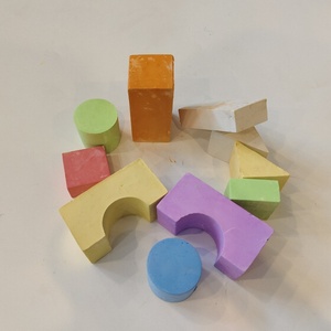 Craie de puzzle sans poussière non toxique d'usine Craie de trottoir créative - Product Image 3