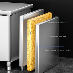 Attrezzatura di Alta Qualità per la Conservazione degli Alimenti, Banco Frigorifero Professionale con Pannello di Controllo Digitale della Temperatura - Product Image 5