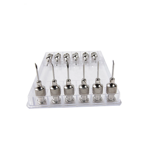 للبيع بالجملة ، أداة معدنية بإبرة 18 جم من الفولاذ المقاوم للصدأ مع محول Luer - Product Image 1