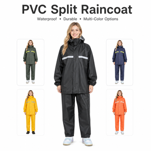Impermeabile Unisex Antipioggia Intensa, Disponibile in Vari Colori, Taglia Grande, Antimacchia, Impermeabile per Uomini e Donne, Lavoro all'Aperto - Product Image 2