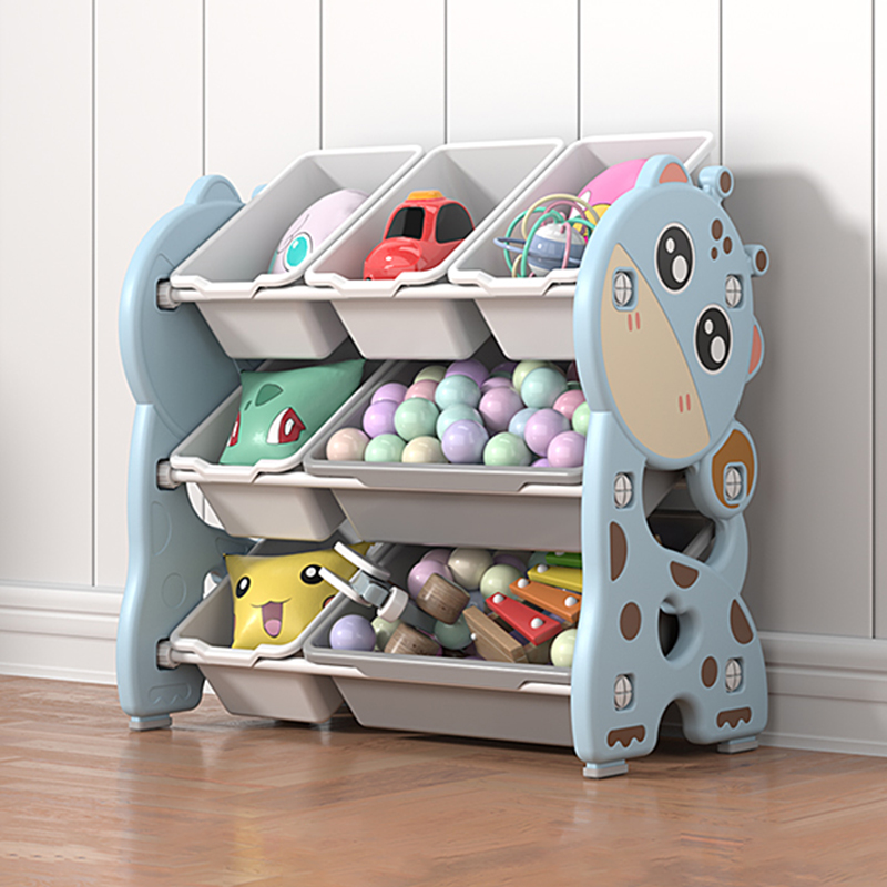 Большая полка-органайзер для игрушек в современном стиле, детский шкаф для хранения в форме животного, рождественский подарок, шкафы для гостиной, детей