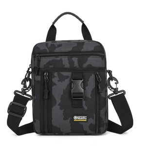 Unisex Tactical Utility <b>Backpack</b> Belt Waist Pouch Barrel-shaped Zipper Closure Waterproof Nylon Customized Fashionable Outdoor - Product Image 2
