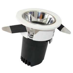 ไฟสปอร์ตไลท์ LED แบบฝัง อลูมิเนียมอัลลอยด์ ไร้ขอบ ดาวน์ไลท์ AC 110V 5000K แสงเดย์ไลท์ มุมลำแสง 120 องศา CRI90 ปรับความสว่างได้ - Product Image 1