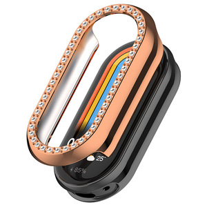 Estuche rígido de PC con purpurina para mujer para <span class=keywords><strong>Xiaomi</strong></span> <span class=keywords><strong>Mi</strong></span> <span class=keywords><strong>Band</strong></span> 9 Diamond Edge, funda de <span class=keywords><strong>reloj</strong></span> para <span class=keywords><strong>Xiaomi</strong></span> <span class=keywords><strong>Band</strong></span> 9, <span class=keywords><strong>Fundas</strong></span> protectoras de parachoques - Product Image 5