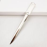 Ouvre-lettre en métal personnalisé, coupe-papier de bureau, couteau artisanal personnalisé avec logo d'entreprise, cadeau pour entreprise