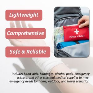 Baiyuheng <span class=keywords><strong>Kit</strong></span> de survie d'urgence portable pour camping en plein air, trousse médicale de premiers soins de couleur personnalisée, équipement de voyage en gros - Product Image 4