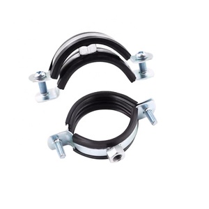Abrazaderas aisladas de goma Clips de tubo forrado de goma Abrazadera de goma - Product Image 1