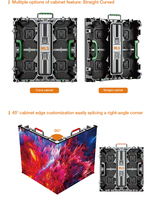 Layar LED P2.6 Indoor untuk Sewa, Siaran Langsung, Latar Panggung Studio, Refresh Rate Tinggi, Bebas Kedip, Video Wall