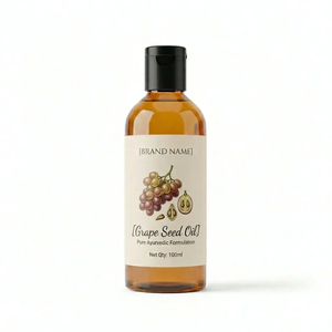 Huile de pépins de raisin cosmétique professionnelle, huile végétale naturelle pour le bien-être, les soins corporels, les soins de la peau, les soins capillaires, les mélanges de massage, offre OEM - Product Image 2