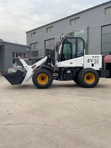 100% बैटरी 4 पहिया मिनी इलेक्ट्रिक टेलीस्कोपिक लोडर 1000 किलो की बिक्री के लिए फ्रंट एंड टेलीस्कोपिक लोडर - Product Image 2