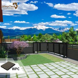 Porte de moteur de clôture WPC tournant la porte coulissante télescopique <span class=keywords><strong>sectionnelle</strong></span> - Product Image 3