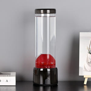 새롭게 디자인 된 어린이 선물 RGB 색상 변경 화산 분출 용암 램프를 모방 한 야간 조명 해파리 램프 - Product Image 3