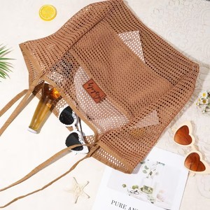 Bolsa de Playa Personalizada al por Mayor, Bolsa de Hombro de Gran Capacidad para Mujer, Bolsas de Compras para Verano y Actividades al Aire Libre - Product Image 6
