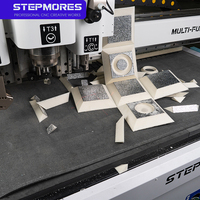 Machine de gravure et de fraisage CNC multifonctionnelle avec outil de découpe en V, couteau vibrant oscillant tangential