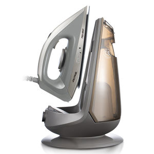 Fer à vapeur électrique AKANE 2200W avec semelle en céramique, fonction de <span class=keywords><strong>nettoyage</strong></span> automatique à la vapeur verticale, réservoir d'eau de 1,5L pour l'entretien des vêtements - Product Image 4