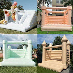 Château plein <span class=keywords><strong>d</strong></span>'entrain de couleur pastel légère de qualité commerciale pour la maison gonflable de rebond de <span class=keywords><strong>mariage</strong></span> - Product Image 5