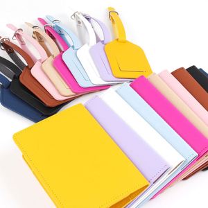 กระเป๋าเดินทางหนัง PU ปักโลโก้สีทองสำหรับผู้หญิง ลดราคาพิเศษ พร้อมชุดป้ายติดกระเป๋าเดินทาง ป้องกันการโจรกรรม กันน้ำ พกพาสะดวก - Product Image 2
