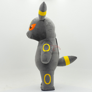 Disfraz Inflable de Mascota de Moon <span class=keywords><strong>Ivysaur</strong></span> Negro y Gris, 2.2m/2.6m, Personalizable, Disfraces de Mascota de Dibujos Animados de Umbreon - Product Image 2