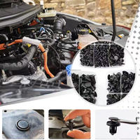 Kit de 1000 attaches universelles pour voiture, 30 tailles, boîte à 4 couches, fixations en plastique pour auto, vis d'expansion, rivets, vente en gros