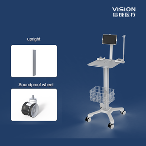 Support roulant ABS de style industriel équipement moderne <span class=keywords><strong>pour</strong></span> patients soignants <span class=keywords><strong>pour</strong></span> appareils médicaux chariot à ultrasons ECG hôpital dentaire - Product Image 3