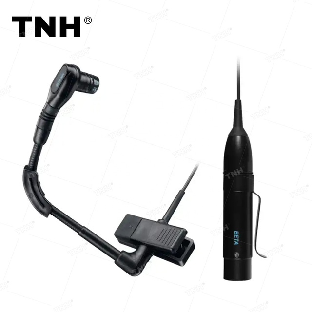 TNH Beta98H/C Instrument Microphone Musical Microphone Drum Mini Condenser Mic with Intergrated Shock Mount for Sax and Brass