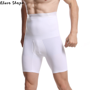 Calzoncillos bóxer de compresión de cintura alta <span class=keywords><strong>para</strong></span> hombre, <span class=keywords><strong>faja</strong></span> moldeadora de abdomen y control de abdomen - Product Image 3