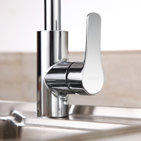 Robinet de cuisine thermostatique moderne ARROW, marque de luxe, en acier inoxydable, monotrou, 3 voies, pour évier de cuisine et salle de bain
