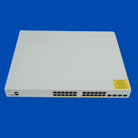 C1200-24P-4X untuk Catalyst 24-Port Gigabit PoE + Managed Network Switch dengan 1 tahun garansi QoS SNMP-pengiriman cepat baru