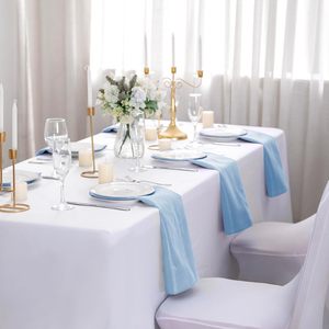 Blaue Polyester-Servietten Tischdecken für Partys, Hochzeiten und Restaurants - Product Image 6