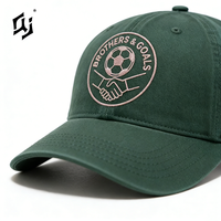 Gorra de Béisbol Oxford Personalizada QJ OEM, Logotipo Bordado en 3D, Ajustable, de Sarga de Algodón, Gorra de Papá con Protección Solar para Deportes al Aire Libre y Golf