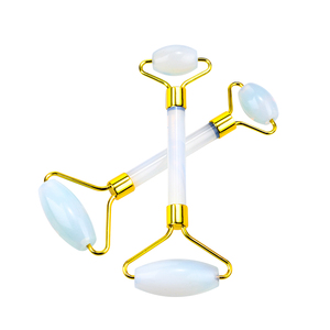 Newest Women Skincare Face <strong>Roller</strong> Rose Quartz <strong>Jade</strong> <strong>Roller</strong> Opalite <strong>Roller</strong> for Face Antia Aging - Product Image 5