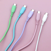 Câble de données USB Type-C SD-186 en cuivre pur écologique à charge rapide 2.4A pour ordinateurs et téléphones mobiles