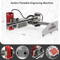ORTUR AL1 1.6W Mini machine à graver laser portable DIY pour le bricolage Machine à graver laser de bureau Nouvelle machine à découper le bois DIODE