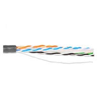 Cable Ethernet Cat5e UTP de Alta Durabilidad, 305m, Conductor OFC, Cubierta de PVC/LSZH, -40C~+70C, Uso Industrial, 4 Pares, 8 Núcleos, Personalizable