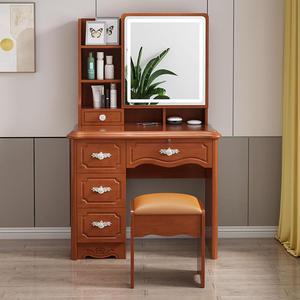 Ensemble <span class=keywords><strong>de</strong></span> coiffeuse <span class=keywords><strong>de</strong></span> luxe sur mesure avec miroir pour chambre à coucher, design moderne, pour femmes, avec tabouret, <span class=keywords><strong>prix</strong></span> <span class=keywords><strong>de</strong></span> gros - Product Image 5