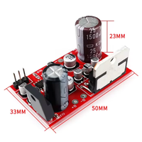 Papan Penguat Daya Dual Channel 2*39W TDA7379 + Modul Preamplifier AD828 Melebihi Kinerja NE5532