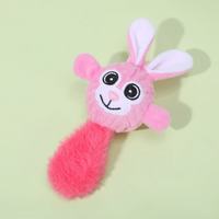Jouets sonores durables en peluche sur le thème des animaux avec papier froissé pour l'entraînement canin, l'auto-entretenement et le soulagement de l'ennui