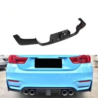 Diffuseur arrière en carbone M4 pour BMW F82 M4 GTS F80 M3 2015-2019 avec feu stop
