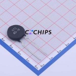 Termistor NTC8D-15, Componente de Orificio Pasante (THT), P=7.5mm, Resistencia de 8 Ohmios, 5A - Product Image 1