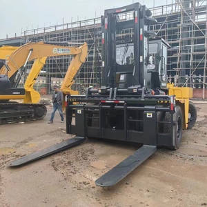 בשימוש <span class=keywords><strong>komatsu</strong></span> דיזל מלגזה 10טון 12טון 15טון הרמת קיבולת 6m 9m 2 3 שלבים משמרת צד כולל משאבת ליבה - Product Image 2