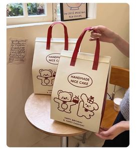 Custom Insulated Non-Woven Cartoon Style Extra Large Cooler Bags for Cake Delivery Thermal Insulation - Product Image 2