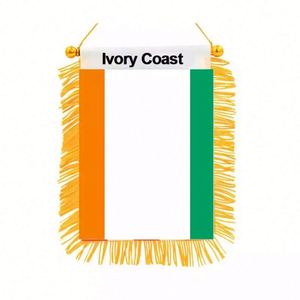 Bandera de Puerto Rico con Logotipo Personalizado, Impresa Digitalmente, para Espejo Retrovisor de Coche y Decoración del Hogar - Product Image 4