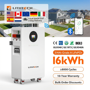 ระบบแบตเตอรี่พลังงานแสงอาทิตย์สำหรับบ้าน 48v 300ah 16kwh แบตเตอรี่สำรองไฟบ้าน ลิเธียมโซลาร์แบตเตอรี่แพ็ค HP1500K 5kw 10kwh 6kw 3kw - Product Image 1