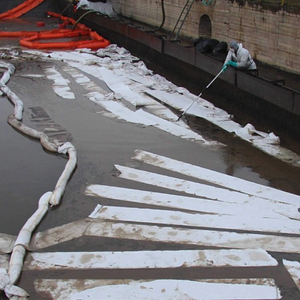 100% PP gulungan penyerap berlubang dimmed, kontrol tumpahan Industri sekali pakai minyak hanya gulungan <span class=keywords><strong>Nonwoven</strong></span> - Product Image 6